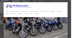 Desktop Screenshot of kp-motorcykler.dk